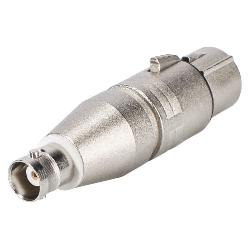 Adattatore XLR 3 poli femmina - BNC, Serie Circular precablato - NEUTRIK NEU-NA2FBNC