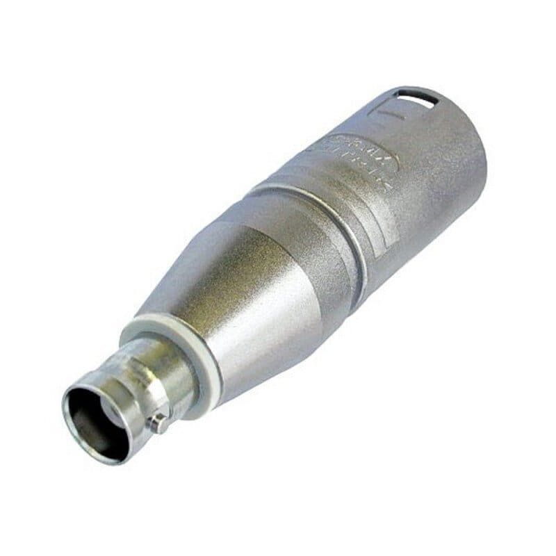 Adattatore XLR 3 poli maschio / BNC - Neutrik NEU-NA2MBNC