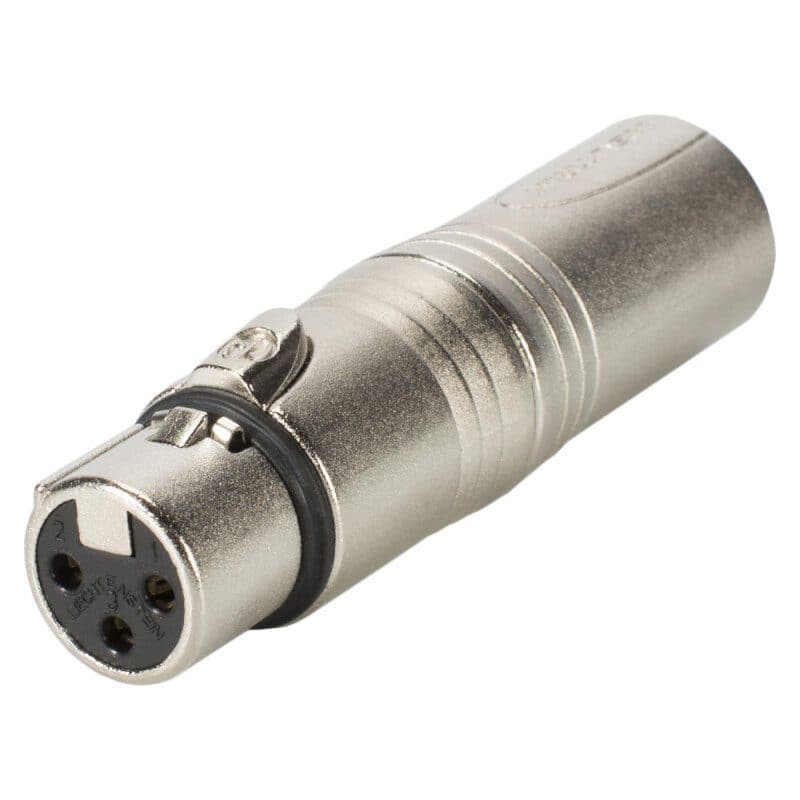 Adattatore XLR 3 poli maschio / XLR 3 poli femmina - Neutrik NEU-NA3FM