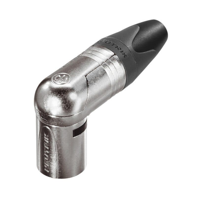 Connettore XLR maschio 7 poli angolare volante Serie RX - Neutrik NC7MRX