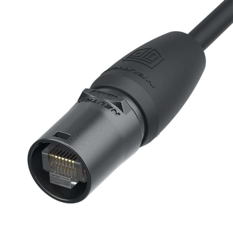 Supporto connettore volante EtherCON TOP passacavo 8-10 mm - NEUTRIK NEU-NE8MX-B-TOP-14