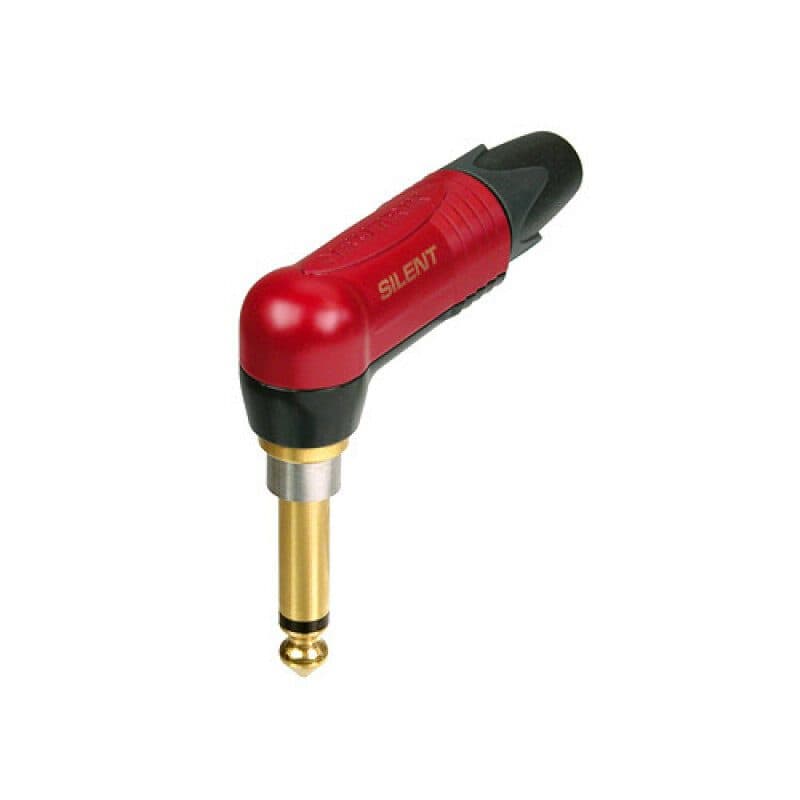 Connettore Jack mono 6,3 mm angolare con interruttore silenzioso - NEUTRIK NEU-NP2RX-AU-SILENT