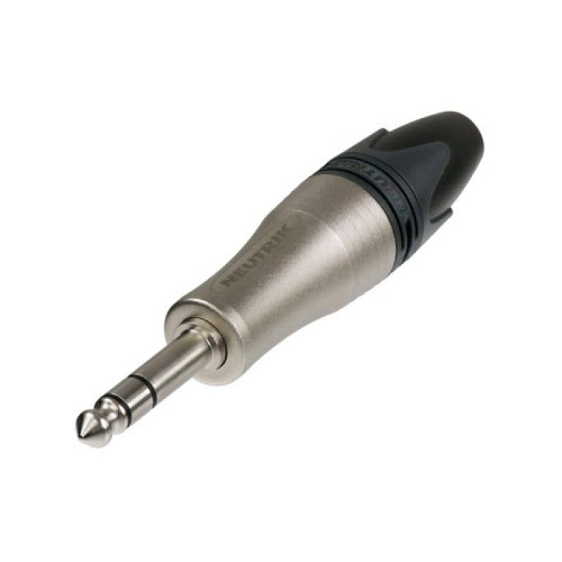 Connettore Jack stereo maschio 6,3 mm volante JumboPLUG disassemblato - Neutrik NEU-NP3X-L-D