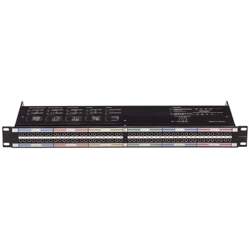 Pannello patch 2x48 Bantam 1U rack 19" semi-normalizzato D-Sub 50p - Neutrik NEU-NPPA-TT-SD50