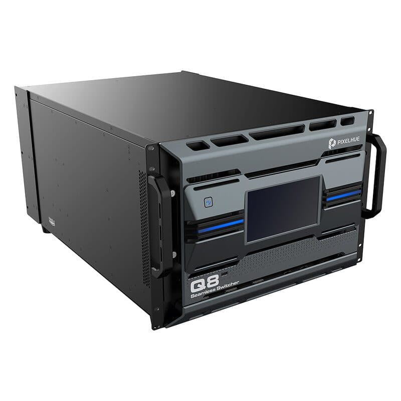 Pacchetto Q8 PB42 4 schede IN 2 schede OUT con flight case - Pixelhue PIX-M04030111