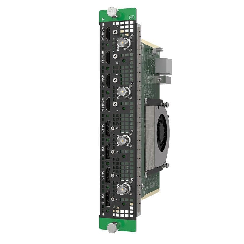 Scheda ingresso Q8 HDMI 2.0, DP 1.2 e 12G-SDI - Pixelhue PIX-M04030126