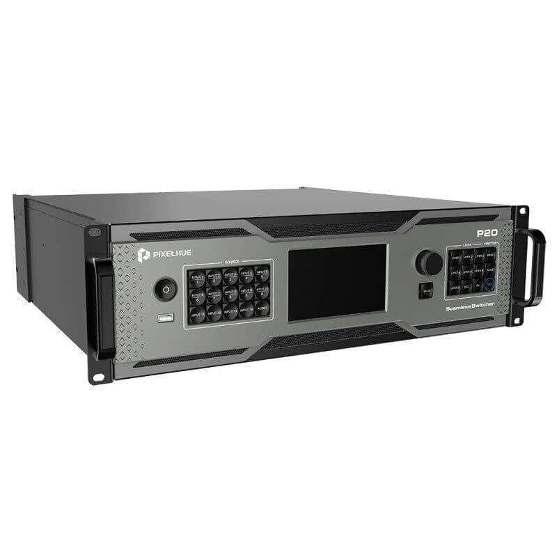 Presentation switcher P20 con flight case - Pixelhue PIX-S04030088