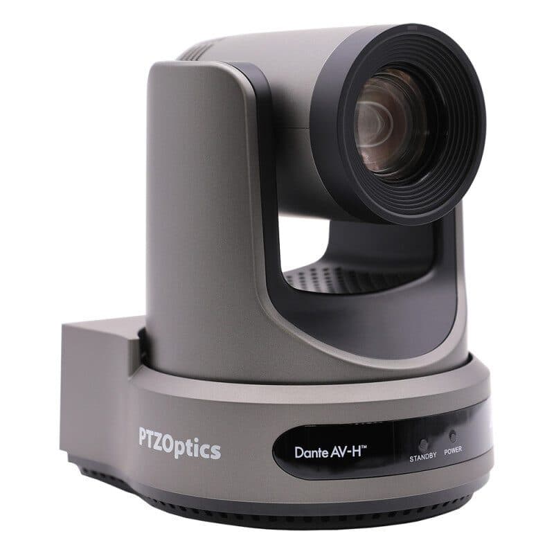 Telecamera PTZ Link 4K 20x auto tracking grigia - PTZOPTICS POP-PT20X-LINK-4K-GY