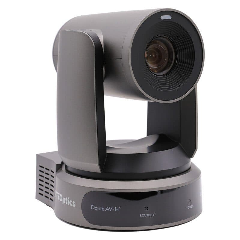 Telecamera PTZ Link 4K 30x auto tracking grigia - PTZOPTICS POP-PT30X-LINK-4K-GY