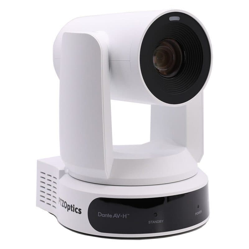 Telecamera PTZ Link 4K 30x auto tracking bianca - PTZOPTICS POP-PT30X-LINK-4K-WH