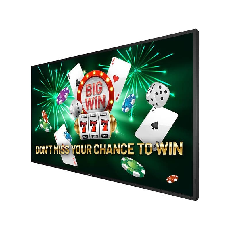 Display professionale 55" 4K UHD Serie 6000 IP5X 800 nit 24/7 - PPDS PPD-55BDL6017P/00