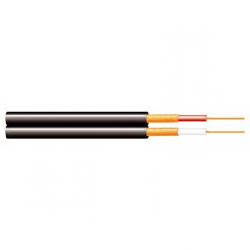 Cavo audio schermato nero 0,14mm² matassa 100m - PROSPECTA PRS-G056
