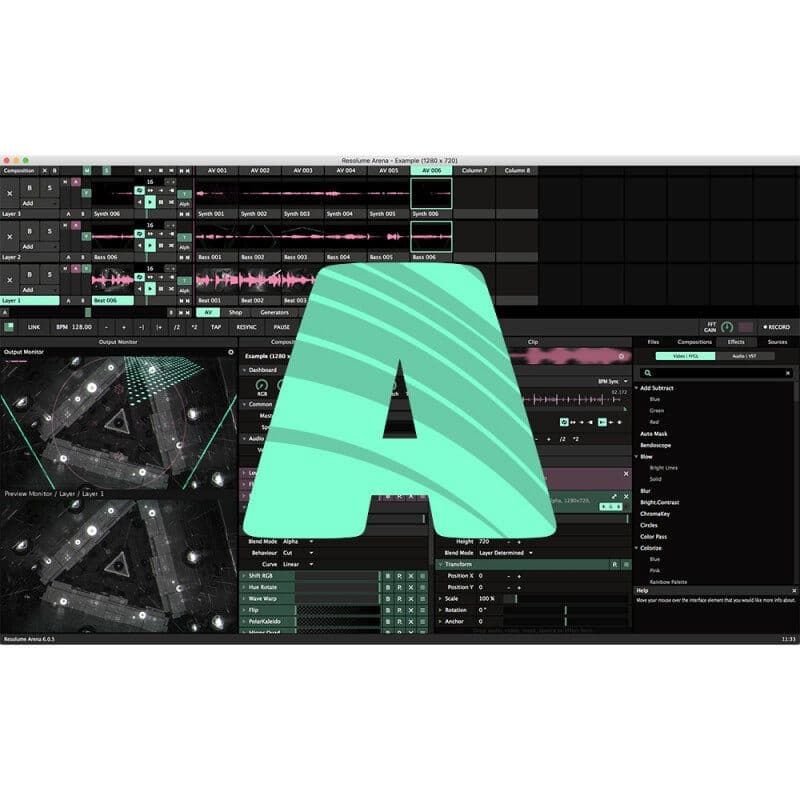 Licenza Resolume Arena 7 VJ 1 PC - RESOLUME RES-ARENA7X1