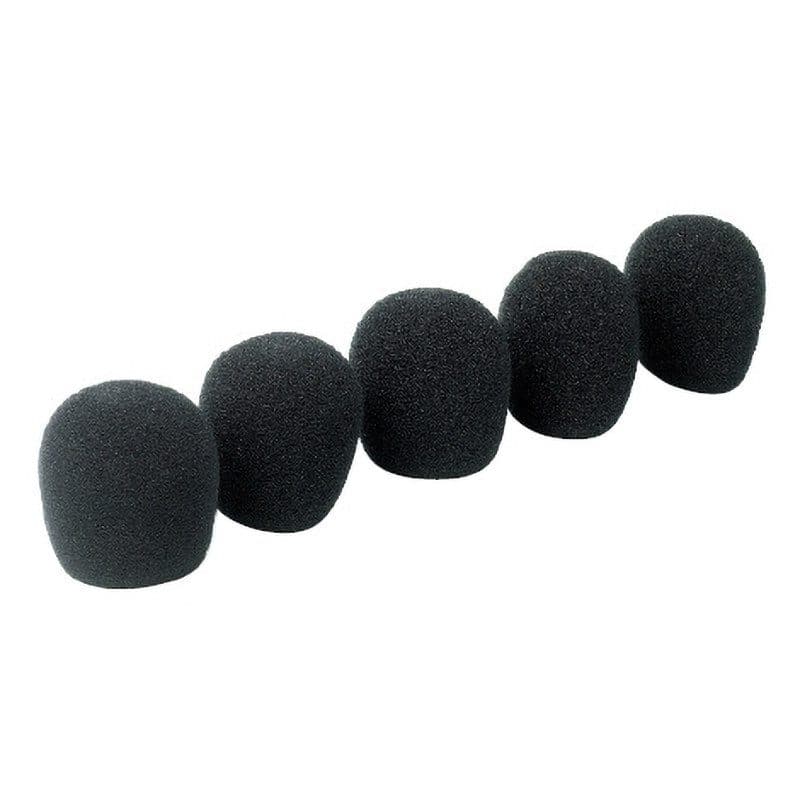 Set 5 spugne antivento schiuma per microfoni - RONDSON RON-00361