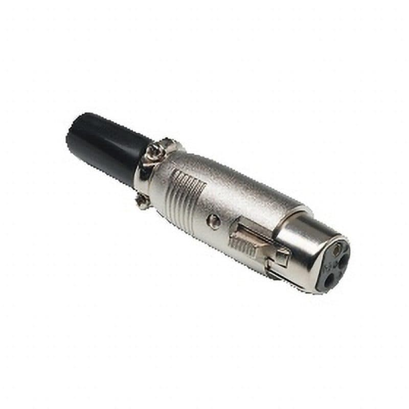 Connettore XLR 3 pin femmina per cavo - RONDSON XLR FF RON-00374