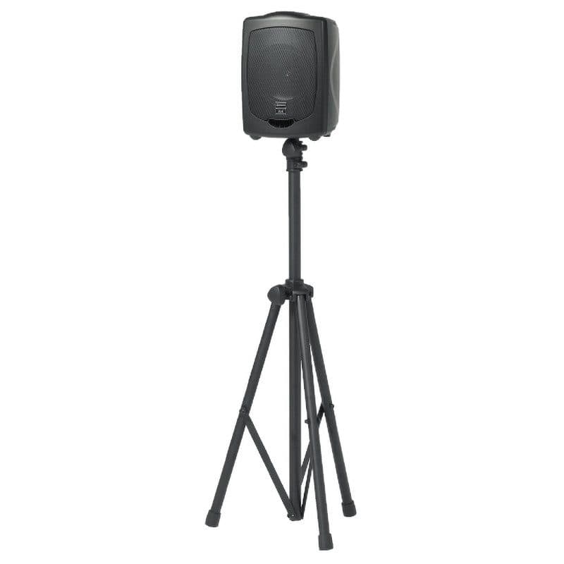 Supporto altoparlanti pieghevole telescopico alluminio nero - RONDSON RON-00659