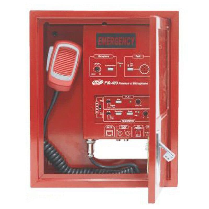 Unità antincendio pompieri microfono chiamata sicurezza registratore 60s - RONDSON RON-01168