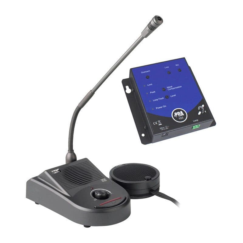 Set acustico induzione PDA103C + interfono da tavolo GM 20 R - RONDSON RON-02003