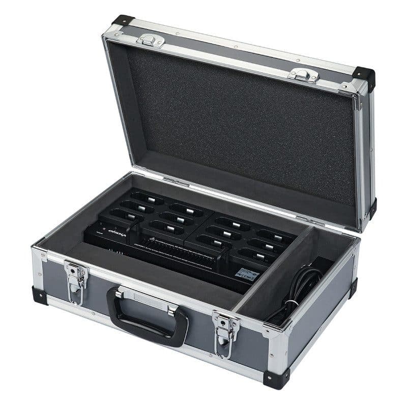 Case 24 slot con ricarica per trasmettitori e ricevitori WT-300 - RONDSON RON-02429