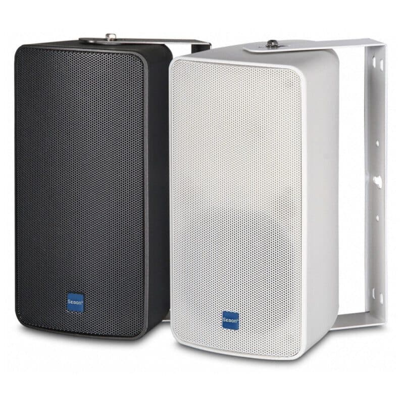 Diffusore compatto da parete 2 vie 100V 300W nero IP46 - SEGON PROFESSIONAL AUDIO RON-02492