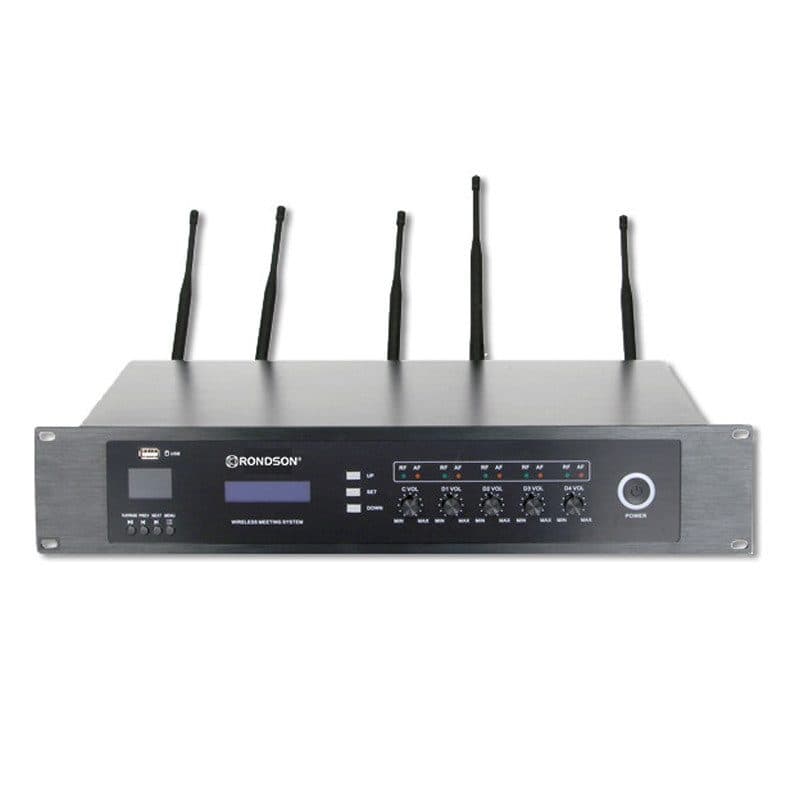 Ricevitore sistema conferenze wireless rack 19" - RONDSON RON-02505