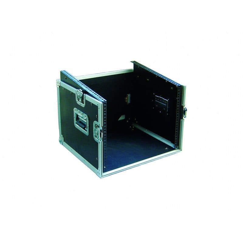 Flight case rack 19" Pro 6U combo - POWER FLIGHTS SOG-0751_6_U_COMBO