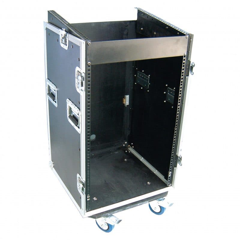 Flight case 19" 10U mixer + 16U verticali - POWER FLIGHTS SOG-0751_FCP_16_U