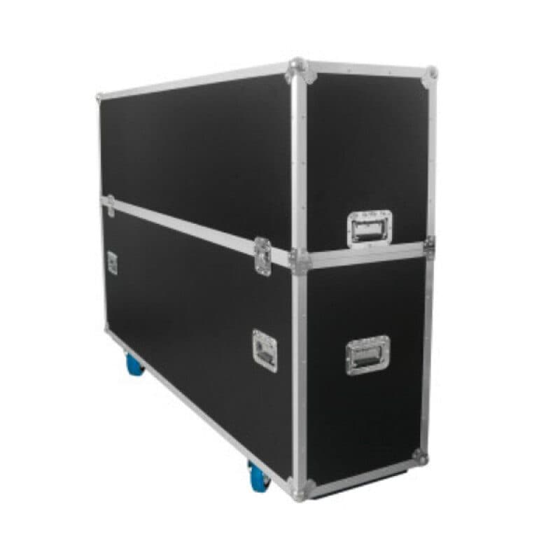 Flight case LFD quad 4x 65-85" multistrato - POWER FLIGHTS SOG-0751_FL_ECQU_65/85