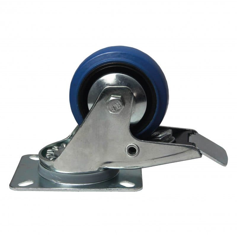 Ruota girevole con freno per flight case Power Acoustics - POWER FLIGHTS ROUE 4 BRAKE