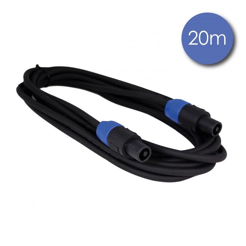 Cavo speakON maschio/maschio 2x2,5 mm² 20 m Neutrik - Power Acoustics CAB 2044