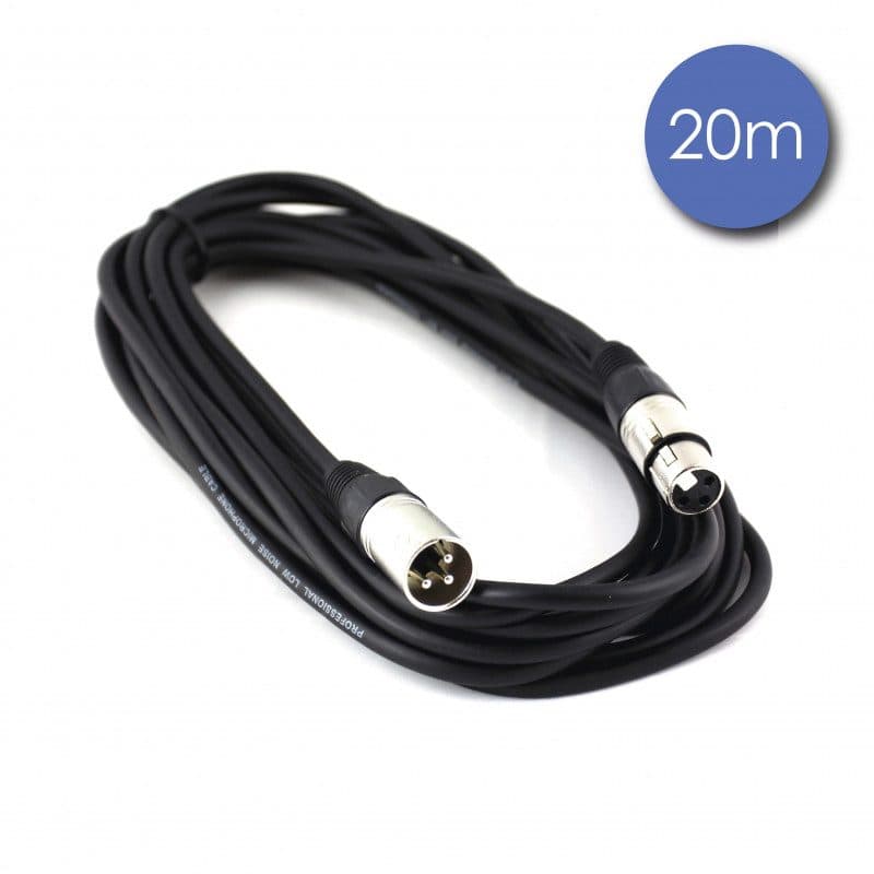 Cavo audio XLR 3 pin 20 m maschio/femmina Neutrik - POWER ACOUSTICS SOG-1000_CAB_2107
