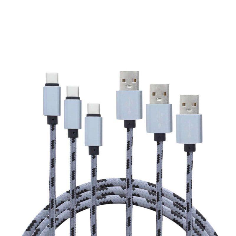 Pack 3 cavi USB 2.0 tipo A-C 1m 2m 3m - YOURBAN SOG-1021_USBA-USBC_PA