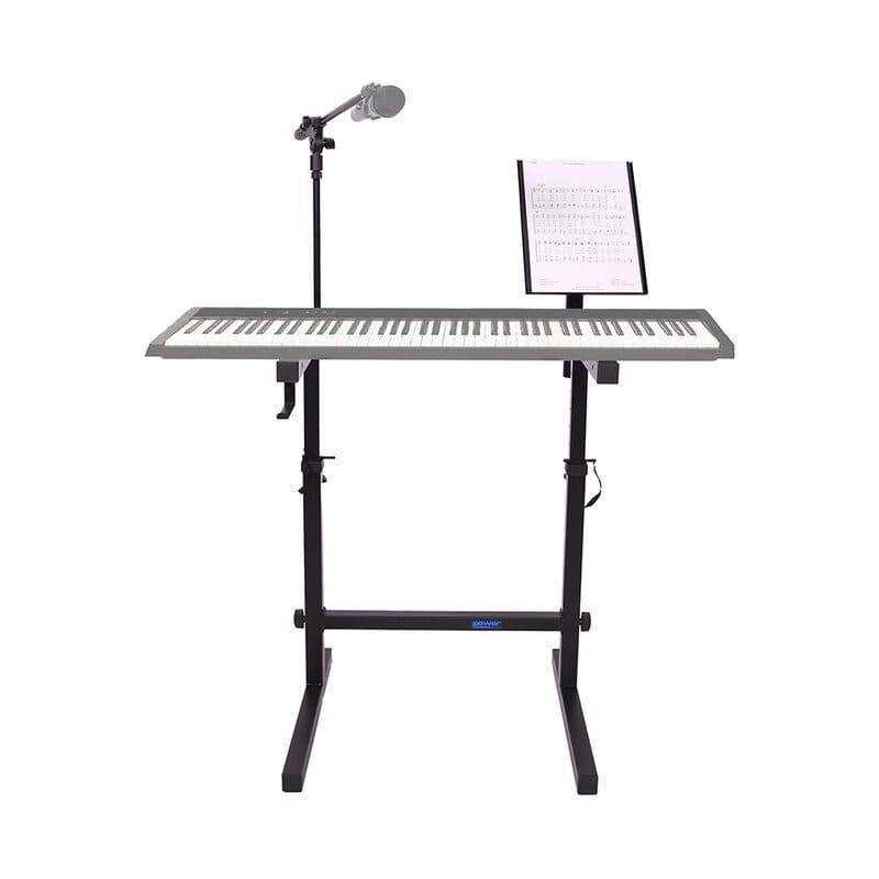 Supporto completo pianoforte elettronico e tastiera - POWER ACOUSTICS SOG-1030_KS_075