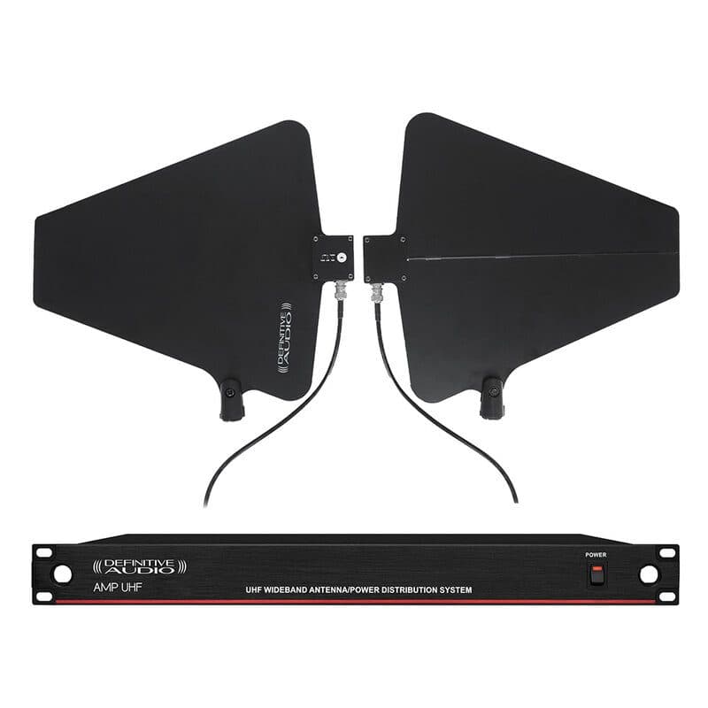 Amplificatore distribuzione antenna UHF 2 antenne - DEFINITIVE AUDIO AMP UHF