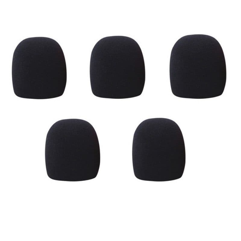 Protezione antivento nera 5 pezzi testa 30-50mm - ALCTRON SOG-2700_C_9800_B