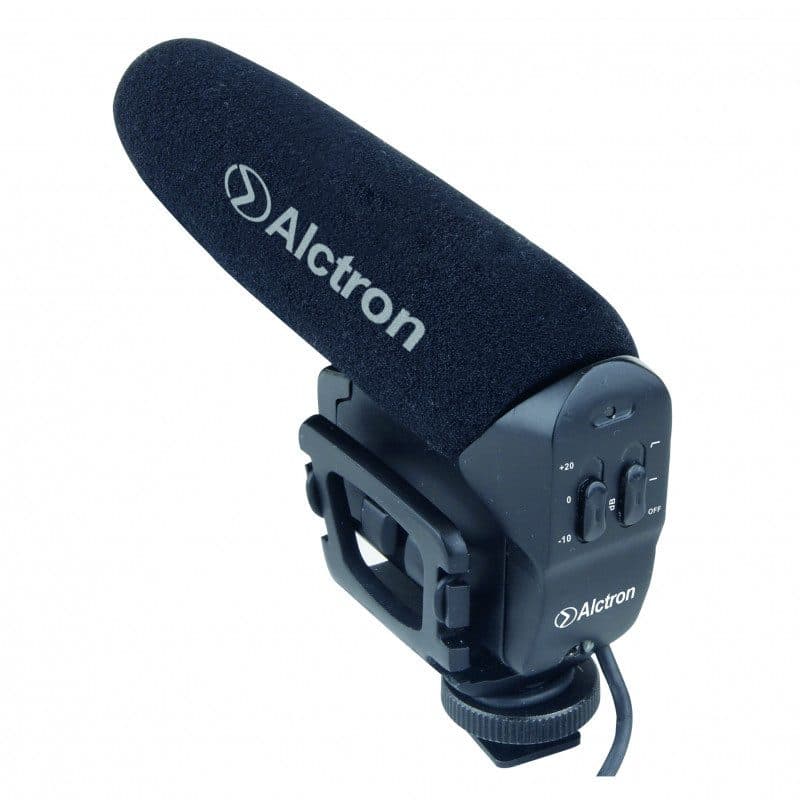 Microfono supercardioide per videocamera, montaggio hot shoe - ALCTRON VM 6