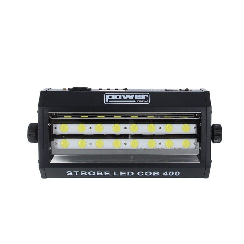 Strobo LED COB 400W DMX 16 LED guscio metallo - Power Lighting SOG-5500_STROBELED_400