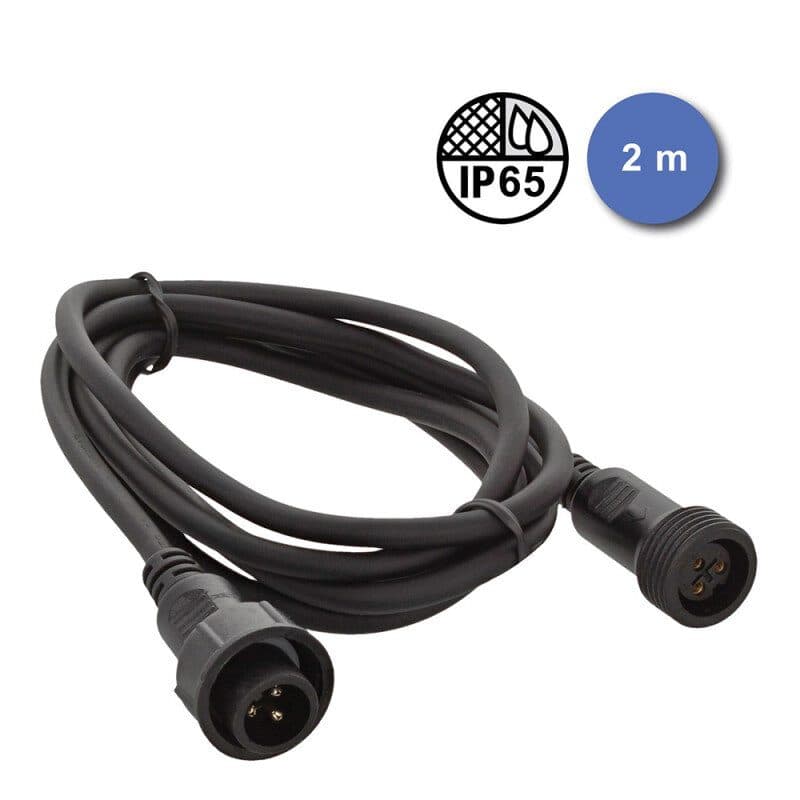 Cavo DMX IP65 IN/OUT 2m per PAR SLIM IP - POWER LIGHTING SOG-6840_IPCABDMX_2M