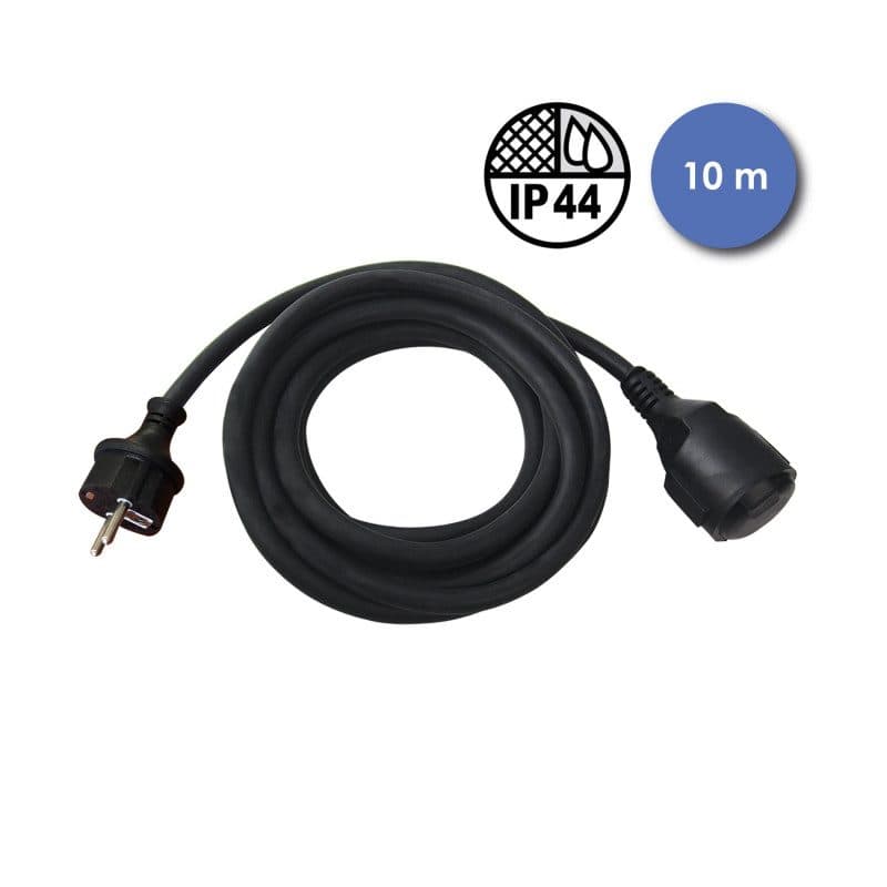 Prolunga 10m coperchio IP44 presa femmina - Power Acoustics CAB 2233