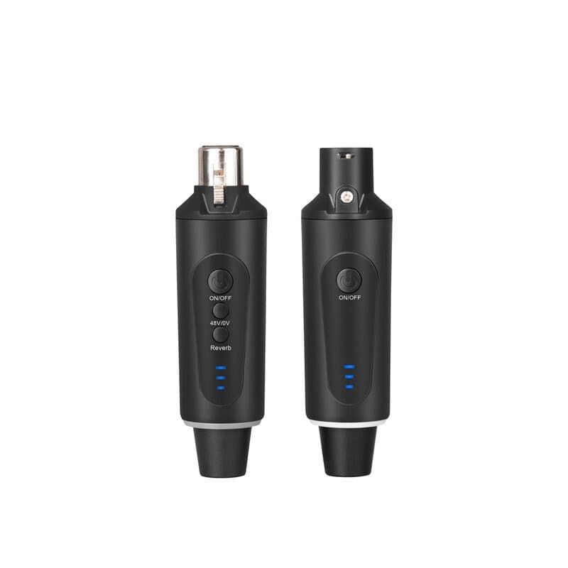 Sistema wireless 2.4 GHz per microfoni dinamici e a condensatore XLR - DEFINITIVE AUDIO PLUG 120R 2.4G
