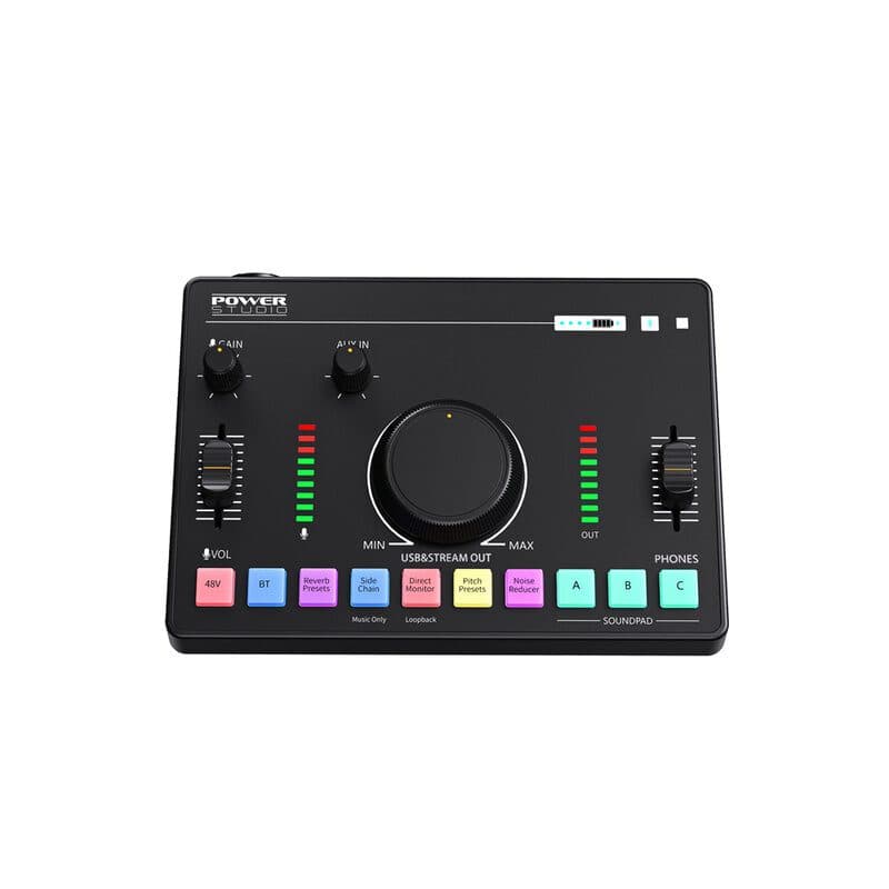 Console broadcast compatta USB-C Bluetooth - Power Studio SOG-7710_SMO_120NEO
