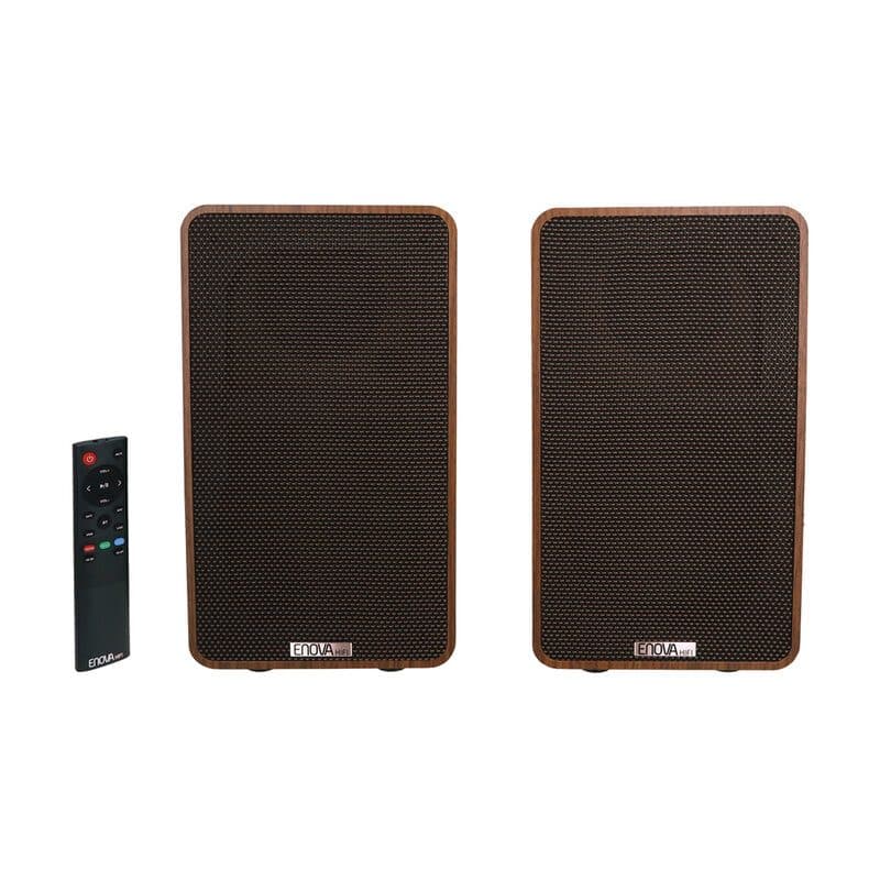 Coppia diffusori multimediali 2 vie Bluetooth RCA S/PDIF USB - ENOVA HIFI SOG-7725_VELA_IV
