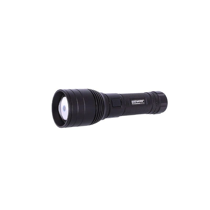 Torcia LED CREE 20W 2000 lm ricaricabile zoom flash/strobo - Power Lighting SOG-8001_FLASHLITE_50R