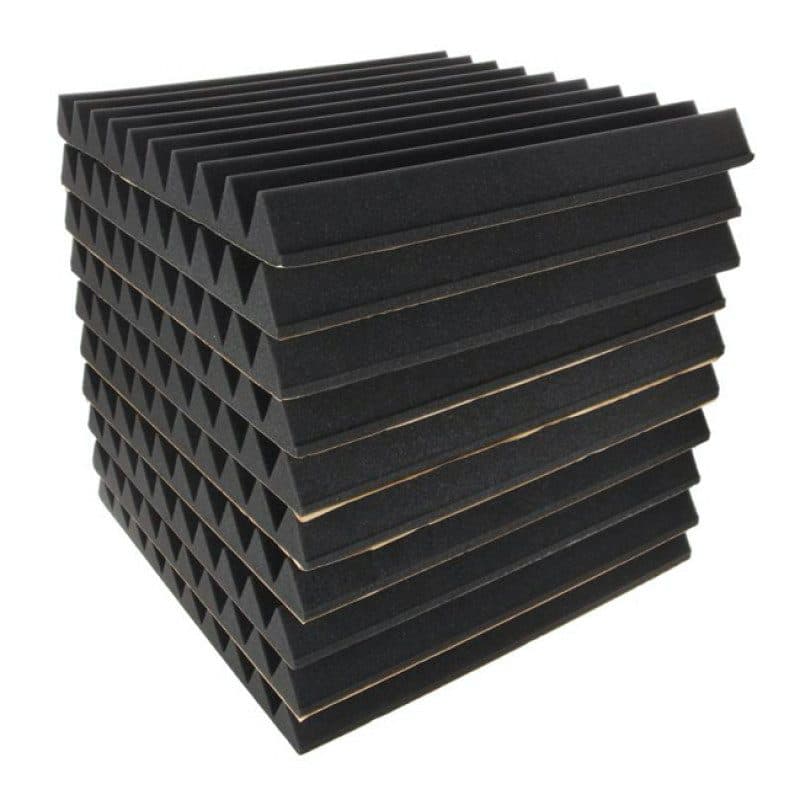 Schiuma acustica adesiva FOAM 150 grigio scuro conf. 10 - POWER STUDIO SOG-8201_FOAM_150AD