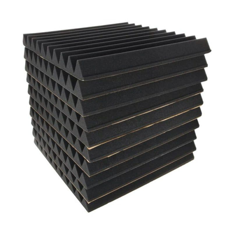 Schiuma acustica adesiva FOAM 250 grigio scuro conf. 10 - POWER STUDIO SOG-8201_FOAM_250AD