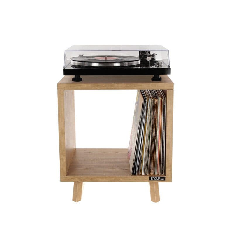 Complemento arredo vinile con vano giradischi - ENOVA HIFI VINYL LOVER SWE