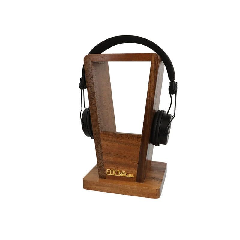 Supporto cuffie in legno noce - Enova Hifi SOG-9150_DEL_HSWO_WL