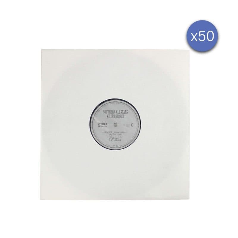 Buste protezione vinili 33 giri, 50 pezzi - Enova Hifi PAV 50