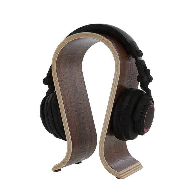 Supporto cuffie legno scuro noce - Enova Hifi SUPCAS DAR BR