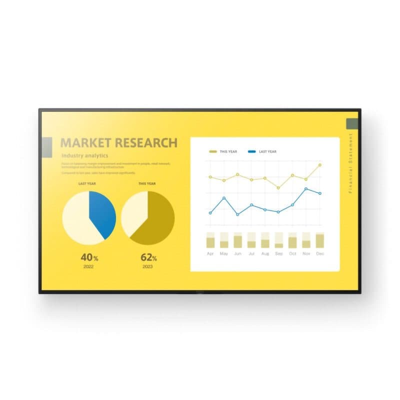 Display professionale 55" 4K 350 nit Digital Signage 16/7 - SONY SON-FW-55EZ20L